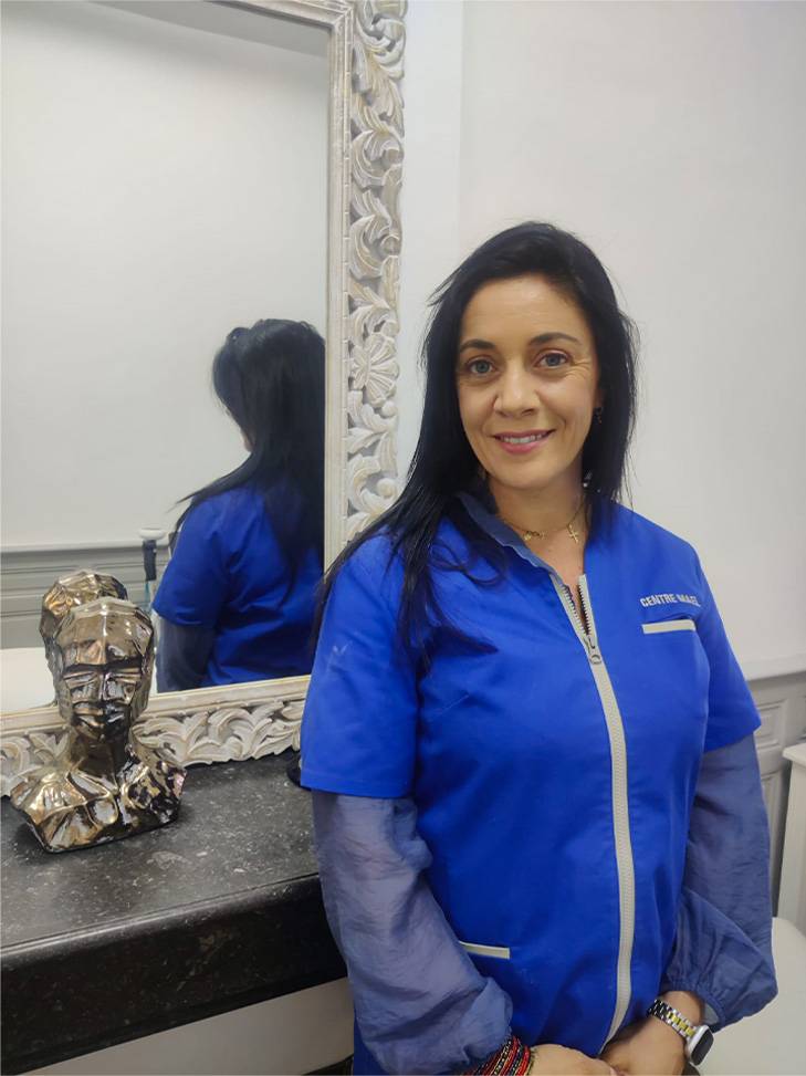 Infirmière Vanessa Garcia – Spécialiste en épilation laser et soins cutanés au Centre MAEL Aix-en-Provence